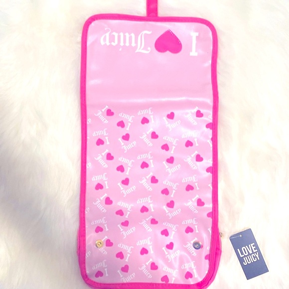 Juicy Couture Travel/Make Up Bag New Excellent Condition - Picture 7 of 8